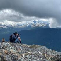 photo on mountaintop