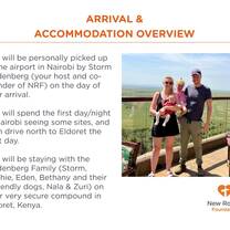 Arrival & Accommodation Overview