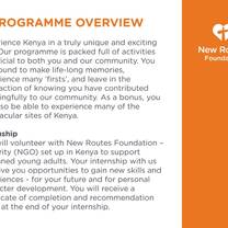Programme Overview