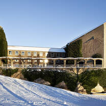 Building in the snow
