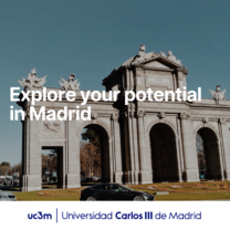 Puerta de Alcalá view. Monument in Spain