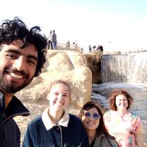Spring students Wadi Al Rayan Water Falls in Fayoum 2020