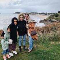 Family trip to the coast