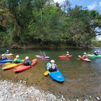 Whitewater kayaking