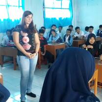 Marketing and socializing in the locale schools(Sukabumi)