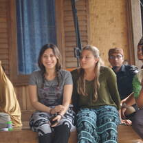 during the socialisation in the village of one traditional tribe of Sudah(Sundanise tribe)