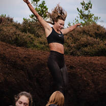 Jumping into bog