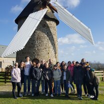 Visit to a 16th century windmill