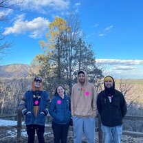 Group photo outdoors