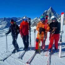 skiing 
