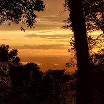 Sunset from the window 