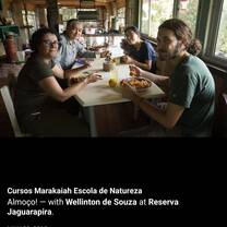 Students at Reserva Jaguarapira 