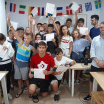 CAMPERS WITH LANGUAGE DIPLOMA AT IBERIAN CAMPS SCHOOL