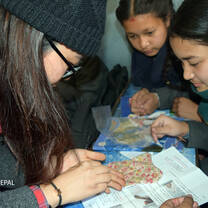 Teaching Creative Arts and Child Development Program in Nepal