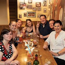 Evening drinks in Krakow Poland