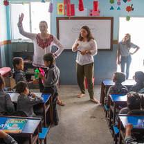 Teaching Creative Arts and Child Development Program in Nepal