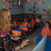 Teaching Creative Arts and Child Development Program in Nepal