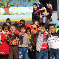 Teaching Creative Arts and Child Development Program in Nepal