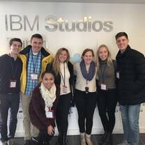 Sage Corps Start! cohort on an industry visit  