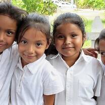 The children are so happy to see you!