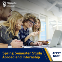 Technion Spring/Fall Semester Study Abroad Program in Engineering & Science