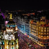 Madrid at night