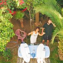 Learning about the surfboard in Morocco