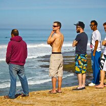 Surf coaching during the surf instructor course in Taghazout Morocco