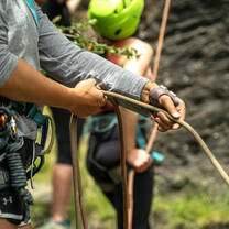 Rock climbing lessons