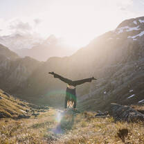 Loving the hiking in New Zealand