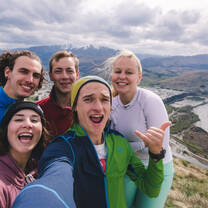 Up on Queenstown Hill