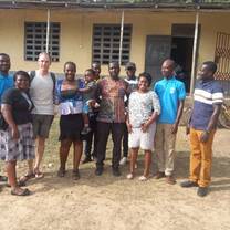 Half of the teaching staff, local school