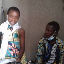 A child leading in the campaign to fight child abuse and Gender Based Violence happening both at school and at home