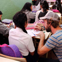 Teaching English as a volunteer