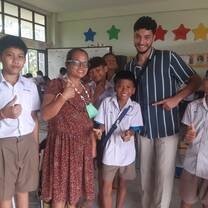 Students, at V2T 