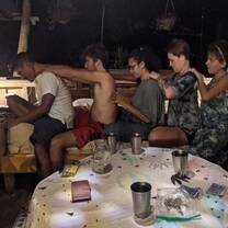 We are a permacultural community and we care for each other