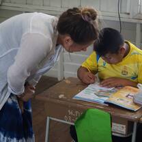 Students, Professionals, Retirees & Veterans, we accept voluntary helpers all year round for teaching English