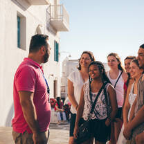 Students exploring Europe