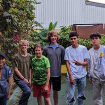 Tico Lingo students meet locals in the area who are learning English
