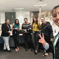 Human Resources intern from Nepal