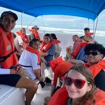 Boat adventure in Costa Rica