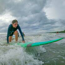 Learning to surf