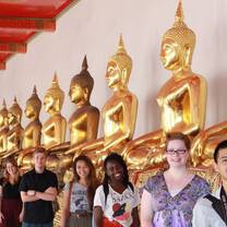 Students on tour near Chiang Mai