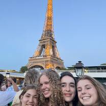 At the Eiffel Tower