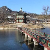 Hyangwonjeong Pavilion near Seoul