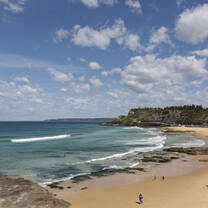 Newcastle beach