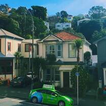 City street in Wellington