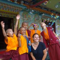 Visiting a Monastery 