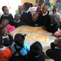 children at school