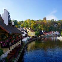 Prague river view